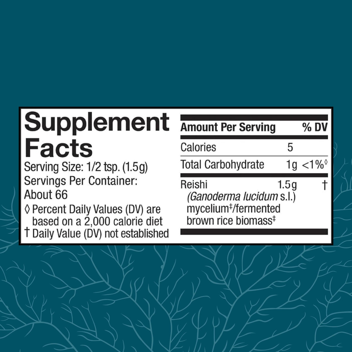 Host Defense Reishi Mushroom Powder for Energy & Immune Support - 3.5 oz - image 2