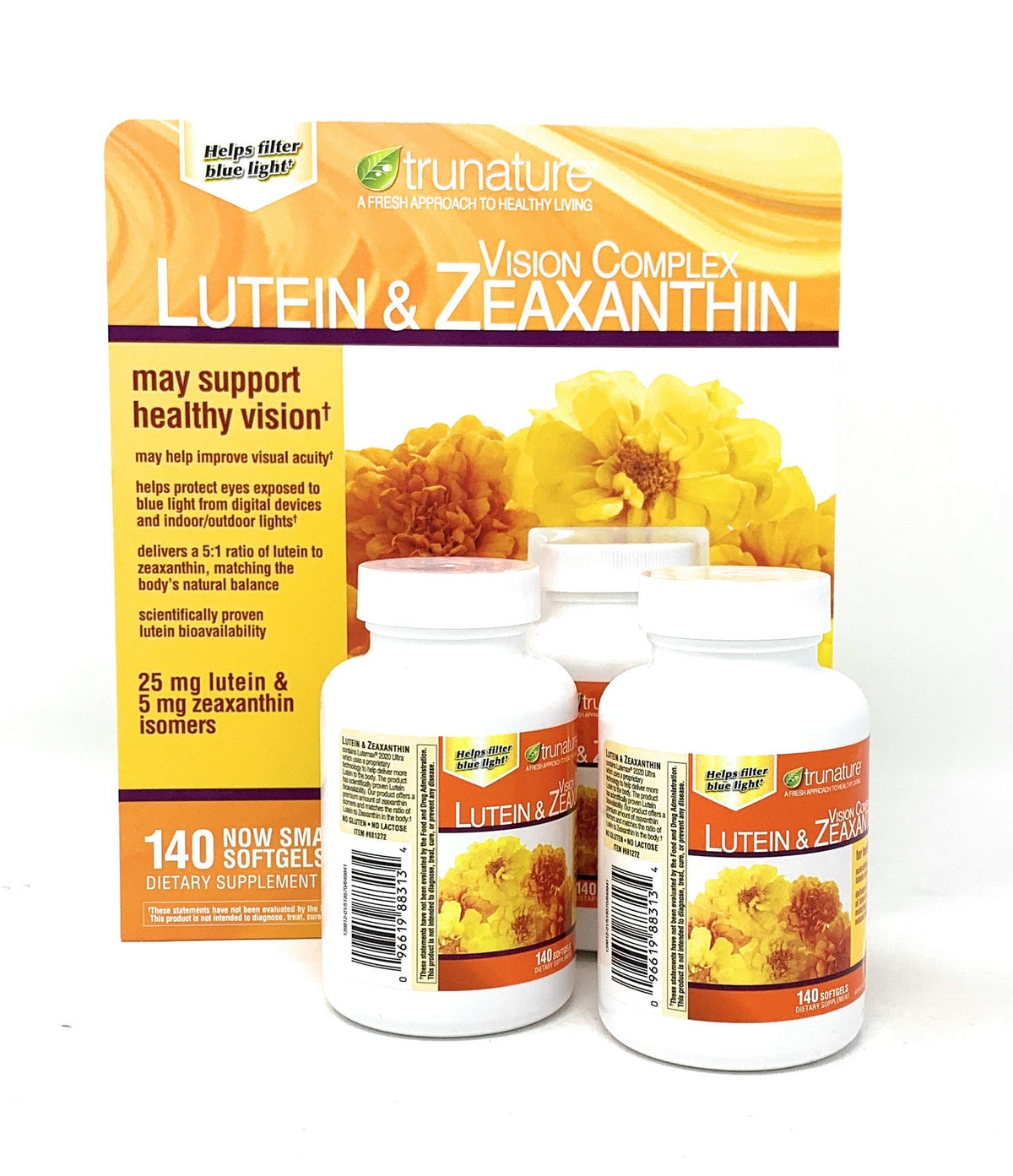 TruNature Vision Complex Lutein and Zeaxanthin - 420 Softgels - image 4