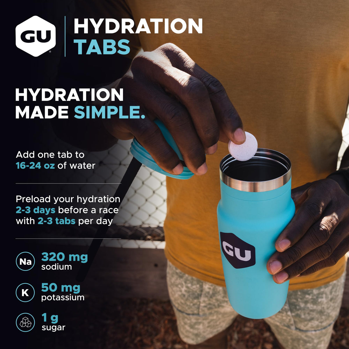 GU Energy Hydration Drink Tabs
