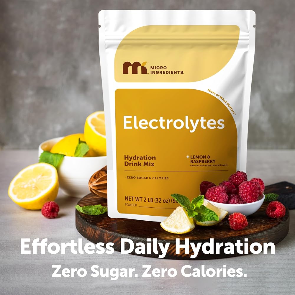 Micro Ingredients Hydration Electrolyte Powder