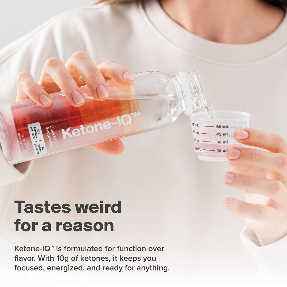 Ketone-IQ Drinkable Ketones Clean Energy - 12 x 12 oz. - image 2