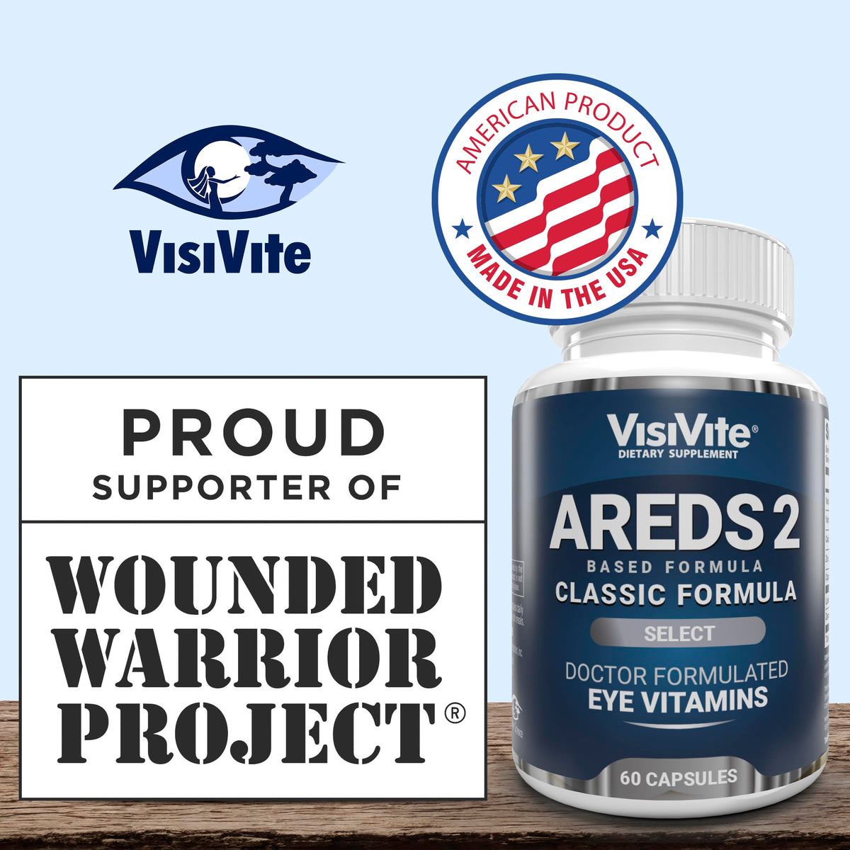 VisiVite AREDS 2 Select Eye Vitamins Macular Support - 60 Capsules - image 6