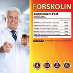 Organic Cadane Forskolin Supplement with Turmeric & Garcinia - 150 Capsules - image 3