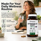 PRISTINE'S Astragalus Root Capsules for Immunity & Lung Health - 180 Count - image 6