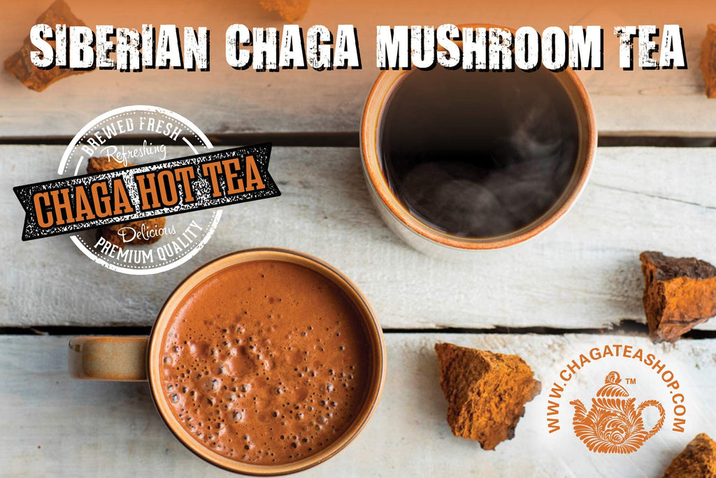 ChagaTeaShop Siberian Chaga Mushroom Loose Tea with Chamomile - 4 Oz - image 4