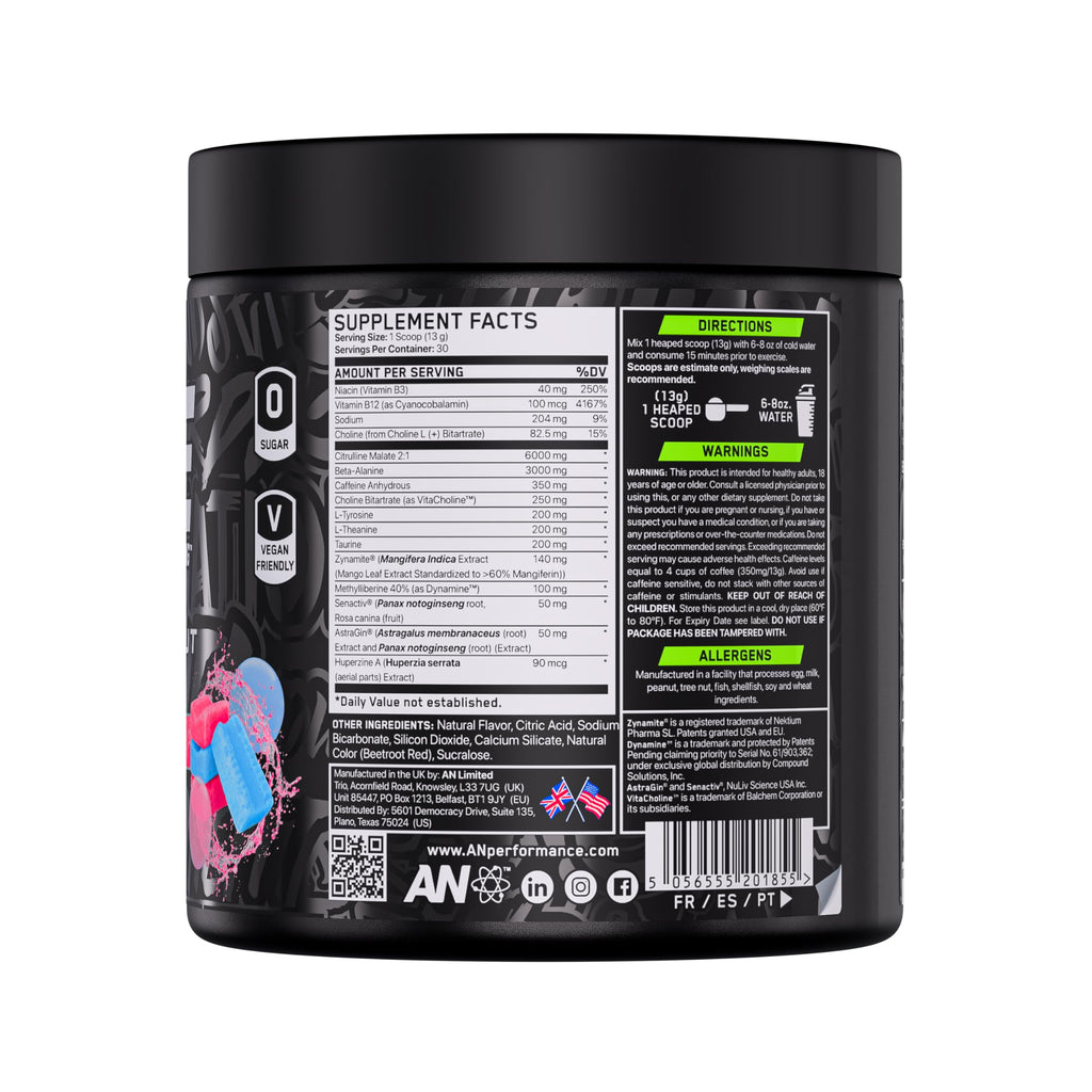 ABE all black everything All Black Everything Pre Workout Powder