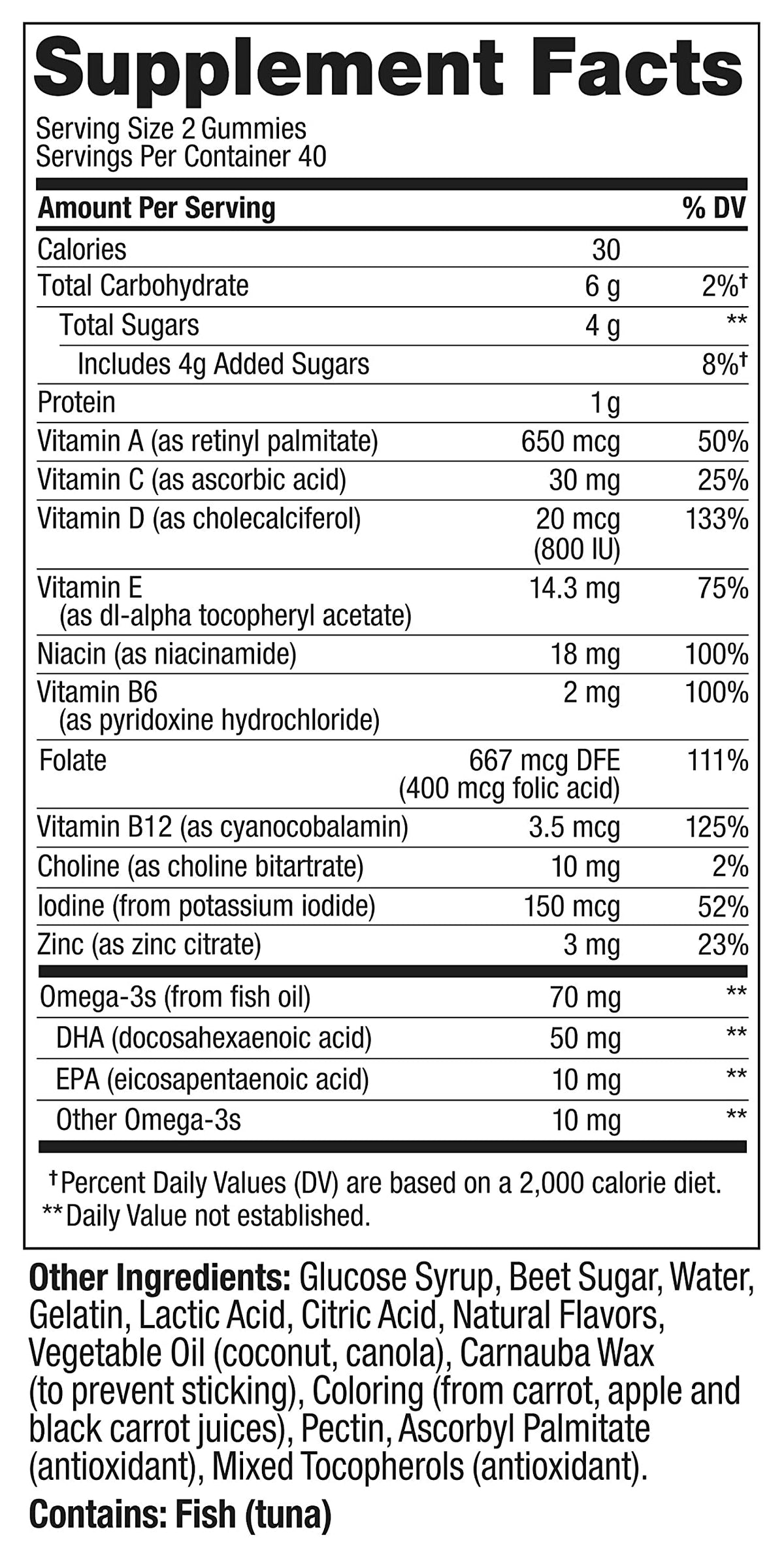 OLLY Prenatal Multivitamin Gummy with DHA - 80 Count - image 8
