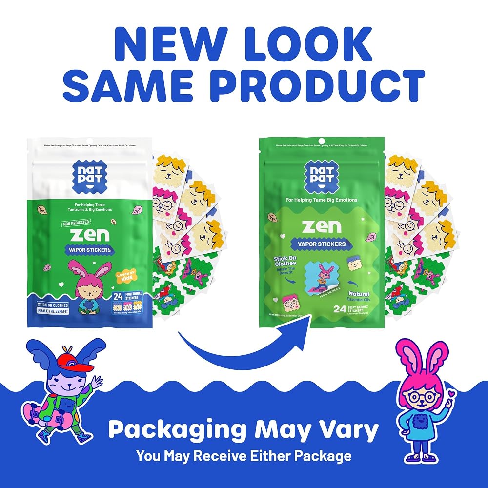 The Natural Patch Co. Zen Patch Mood Calming Stickers for Kids - 24 Count - image 8
