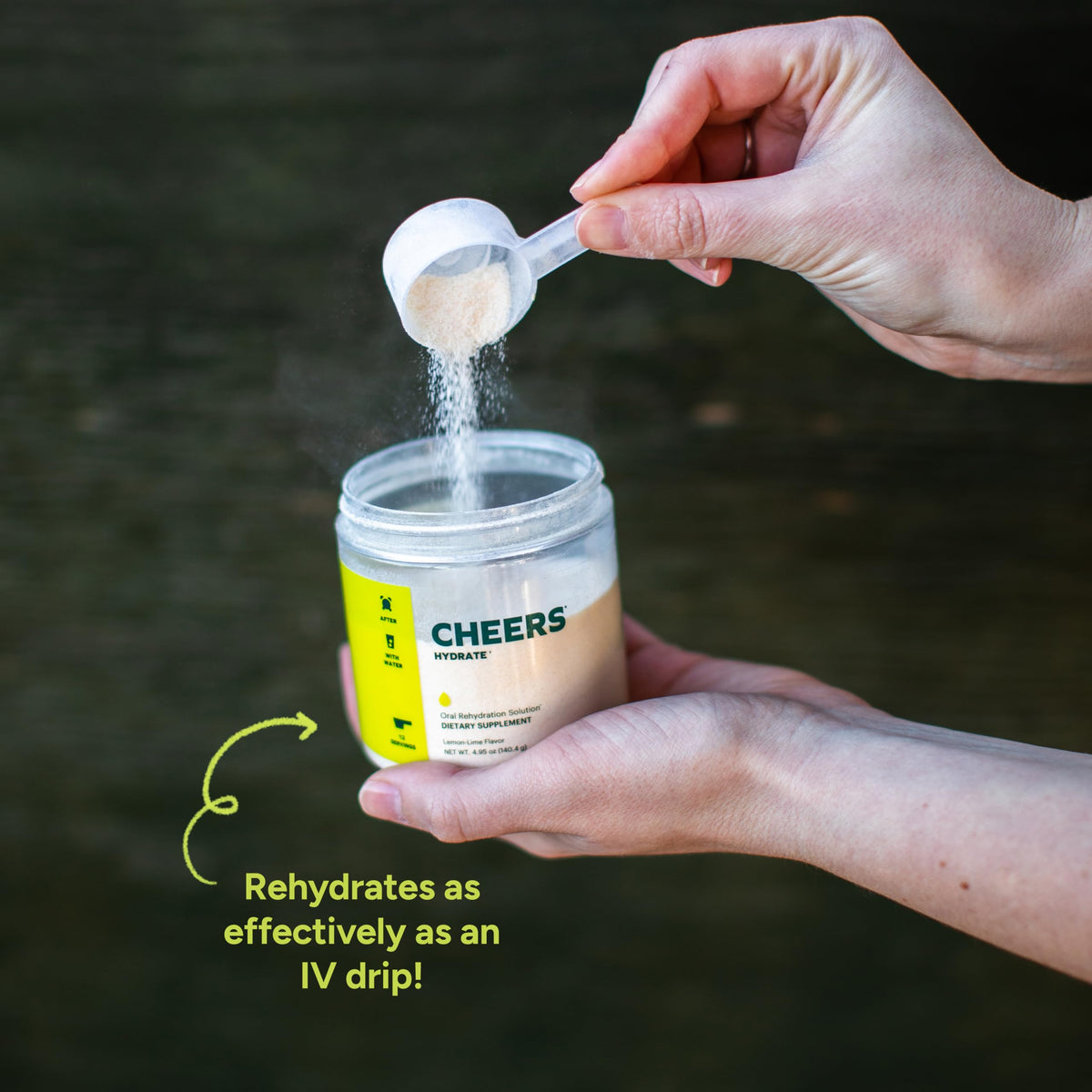 Cheers Hydrate Oral Rehydration Solution Lemon Lime - 12 Servings - image 6