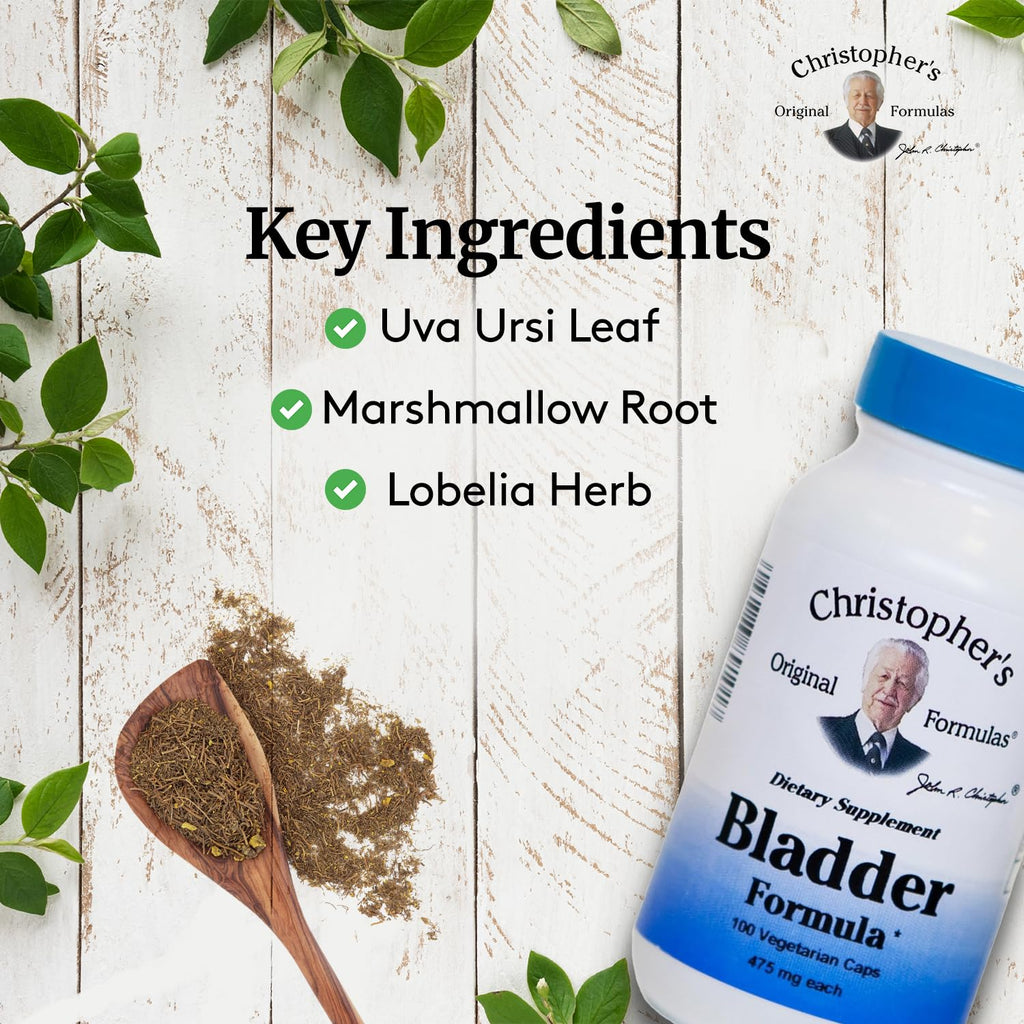 Christopher's Original Formulas Bladder Formula Urinary Support - 100 Capsules - image 3