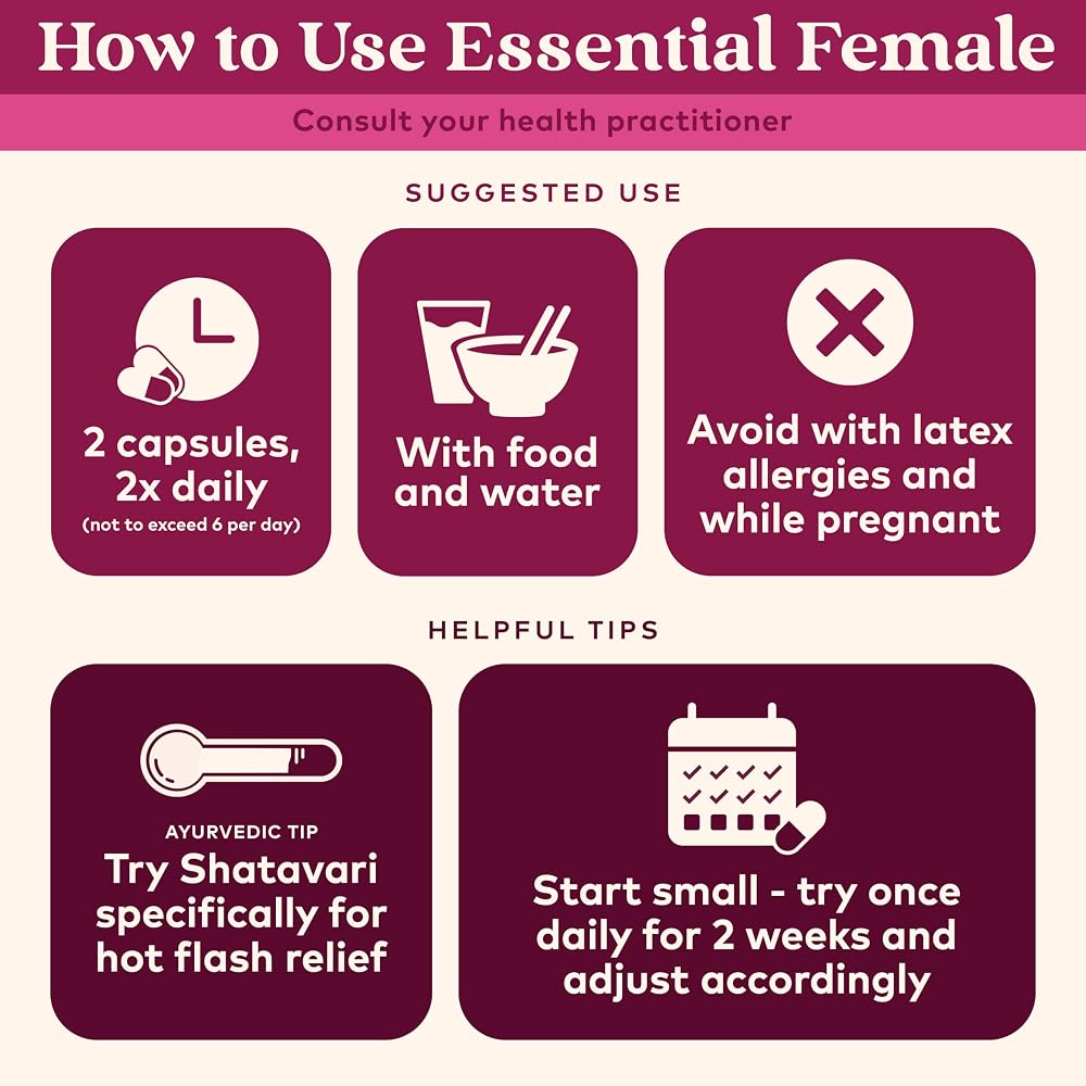 ORGANIC INDIA Essential Female Herbal Supplement - 90 Capsules - image 4