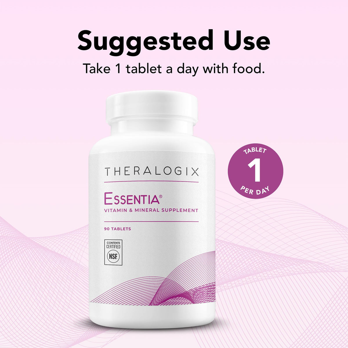 Theralogix Essentia Women's Multivitamin Daily Wellness - 90 Tablets - image 4