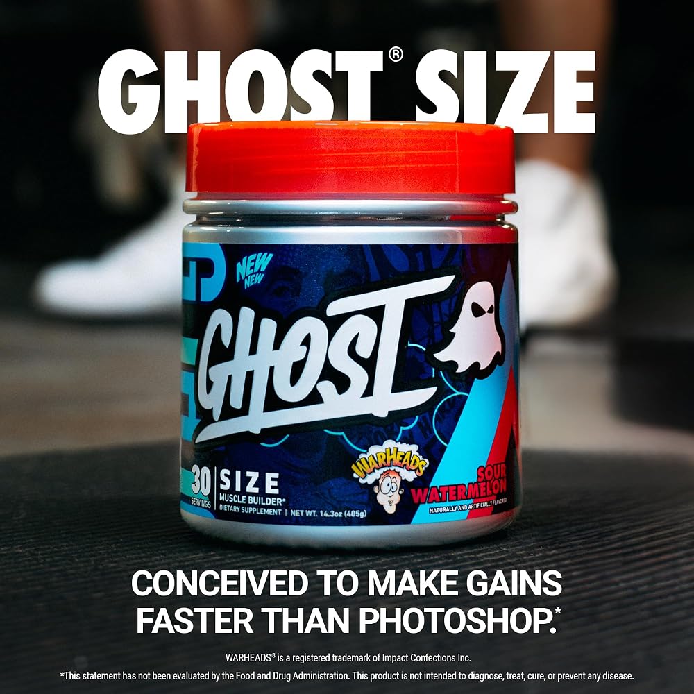 GHOST Size Muscle Builder Dietary Supplement with Creatine