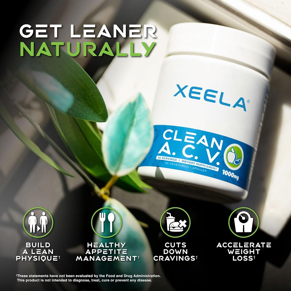 XEELA Apple Cider Vinegar Capsules with The Mother - 90 Capsules - image 6