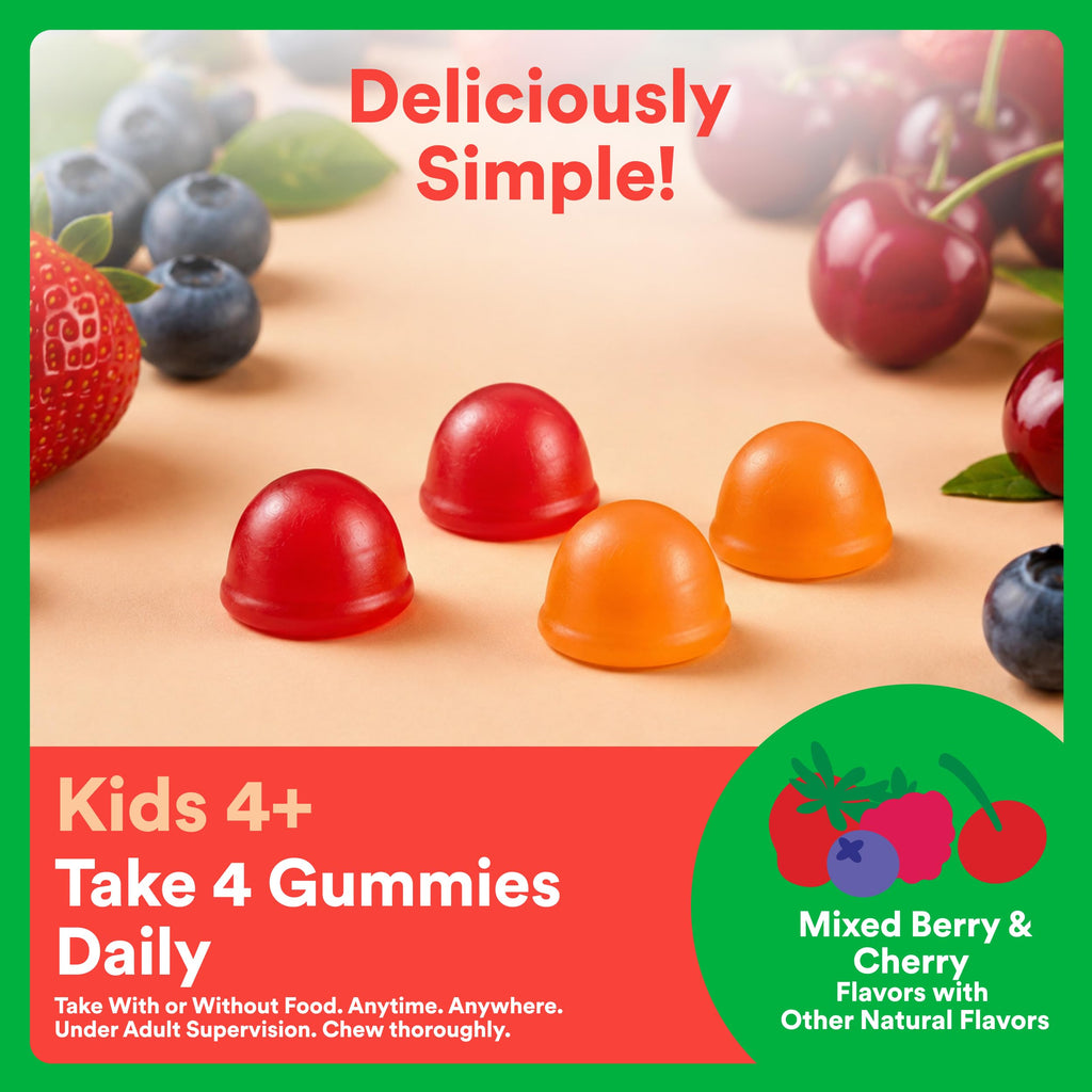 SmartyPants Organic Kids Multi & Omegas 3 Gummies - 120 Count - image 7