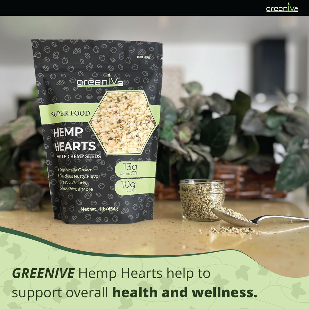 GreenIVe Hemp Hearts Raw Hulled Seeds - 3 Pounds - image 4