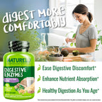 Naturelo Capsules digestive Enzymes support The Breakdown Of Carbs