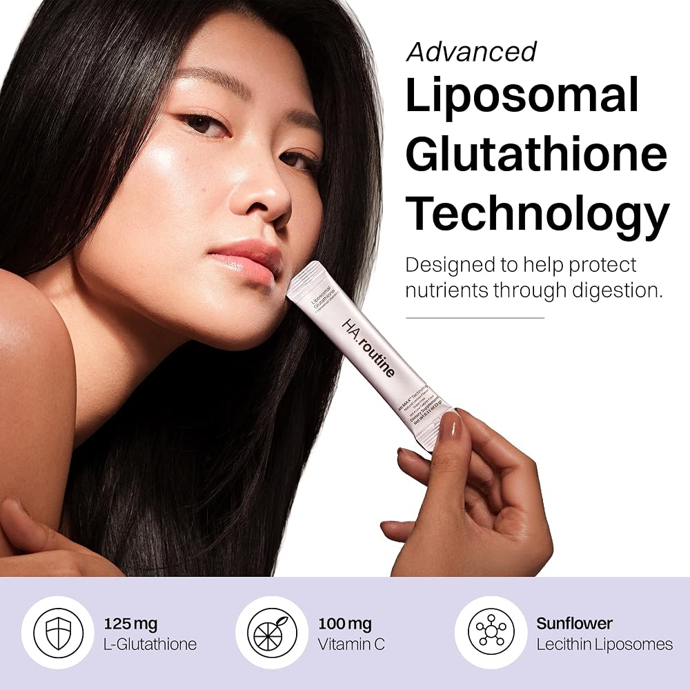 Haroutine Liposomal Glutathione Powder 125 mg - 30 Packets - image 2