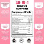 Totaria 40-in-1 Menopause Supplements for Women