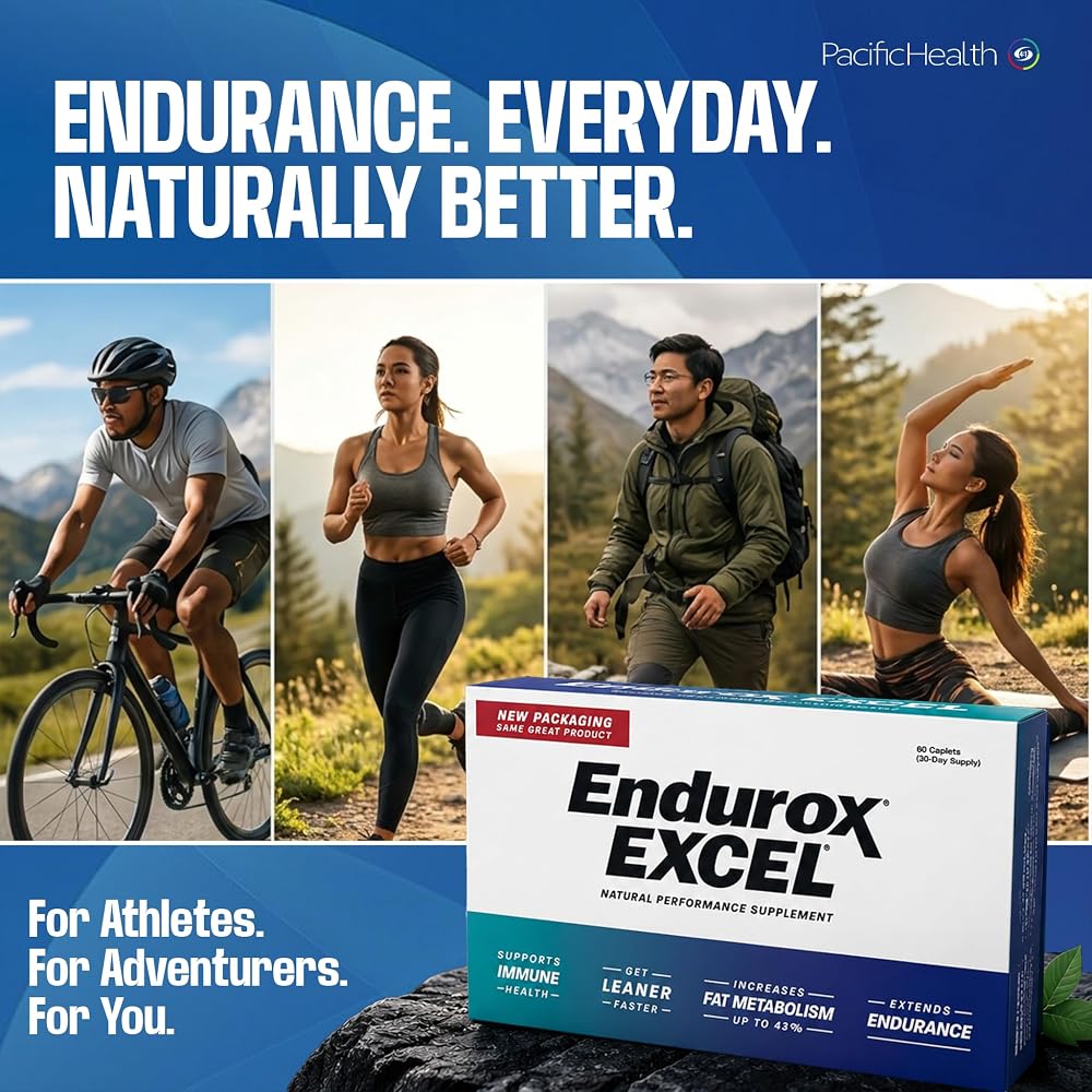 Pacific Health Endurox Excel Performance Supplement - 60 Tablets - image 8