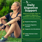 Potent Garden Psyllium Husk Capsules Soluble Fiber - 240 Capsules - image 3