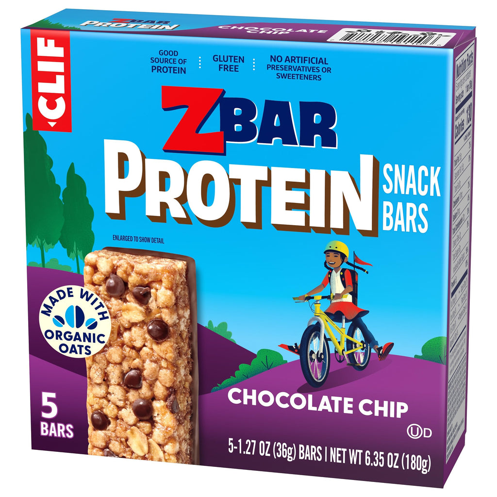 Clif Kid ZBar Protein Chocolate Chip Crispy Snack Bars - 5 Pack - image 12