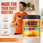 Morning Buzz Energy Drink Powder - Energy Boost Drink Mix