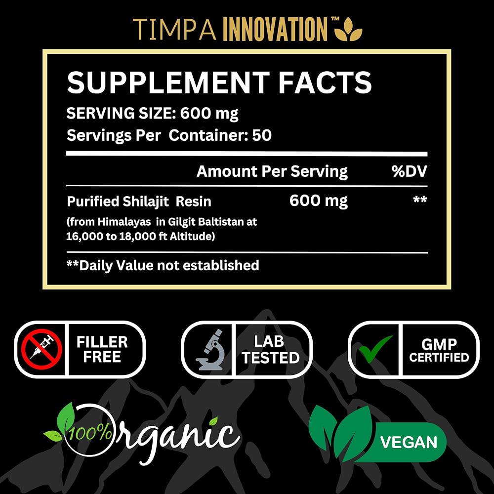 Timpa Innovation Pure Shilajit Resin - 30g - image 2