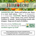 Herb Lore Organic Blessed Thistle Liquid for Breastfeeding Support - 4 fl oz - image 6