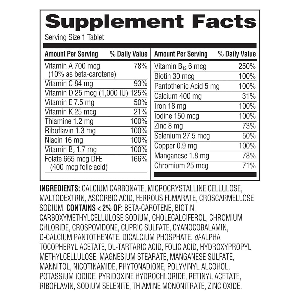 ikj One Daily Women's Multivitamin Tablet - 100 Count - image 3