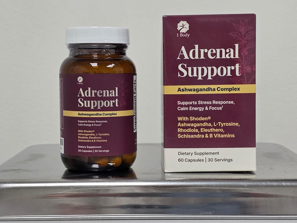 1 Body Adaptogen Complex Supplement with Ashwagandha - Mood