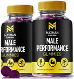 NutraRize MaxMen Male Gummies for Stamina & Drive - 120 Gummies