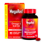MegaRed Omega-3 Krill Oil 500mg Extra Strength - 80 Softgels