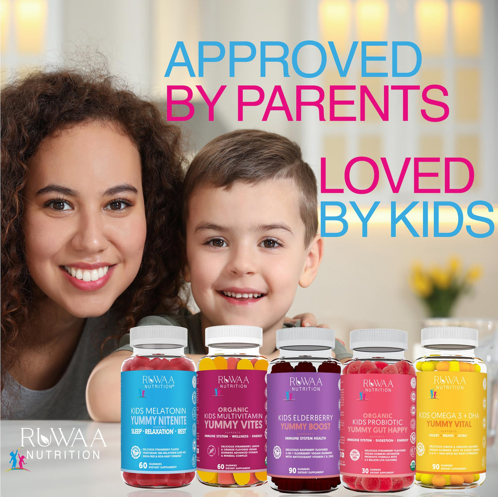 RUWAA NUTRITION Omega 3 Gummies for Kids