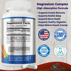 YUMMYVITE Magnesium Citrate Complex 500mg for Sleep - 60 Capsules - image 2