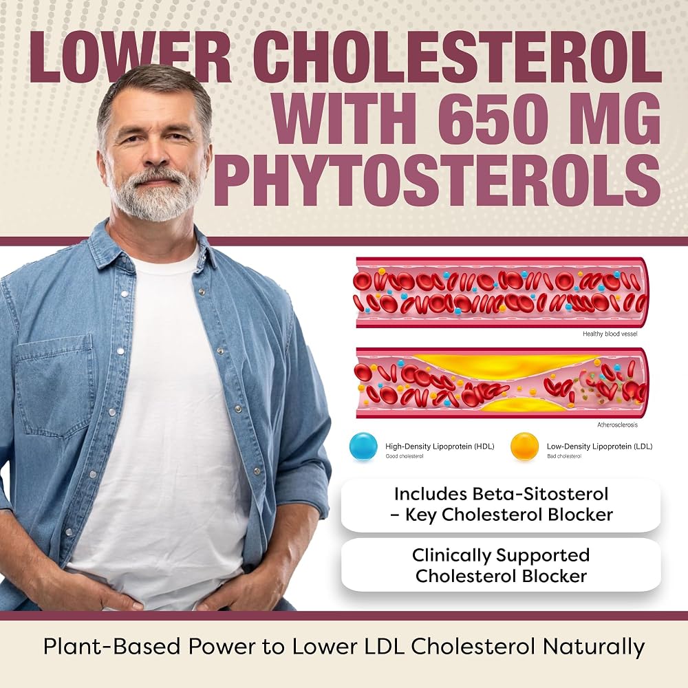 RHP Advanced Cholesterol Health Complex with Plant Sterols - 120 Capsules - image 3
