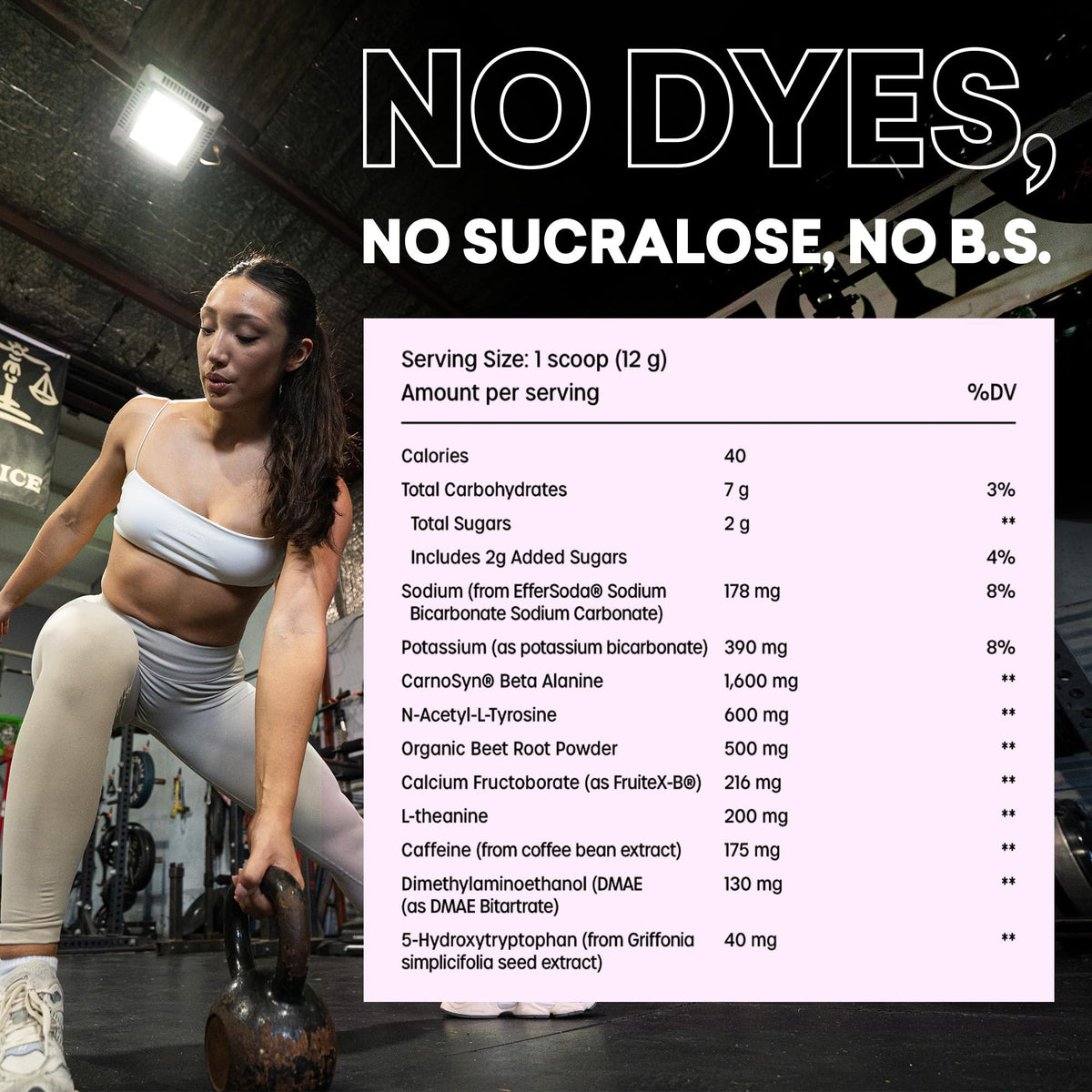 EBOOST POW Natural Pre-Workout
