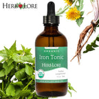 Herb Lore Organic Liquid Iron Tonic Tincture