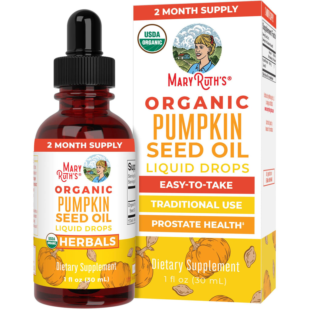 MARYRUTH'S Organic Pumpkin Seed Oil Liquid Drops - 1 Fl Oz