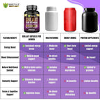 SHEVAT VITAMINS Shilajit 1000 mg Capsules Energy Support - 90 Capsules - image 6