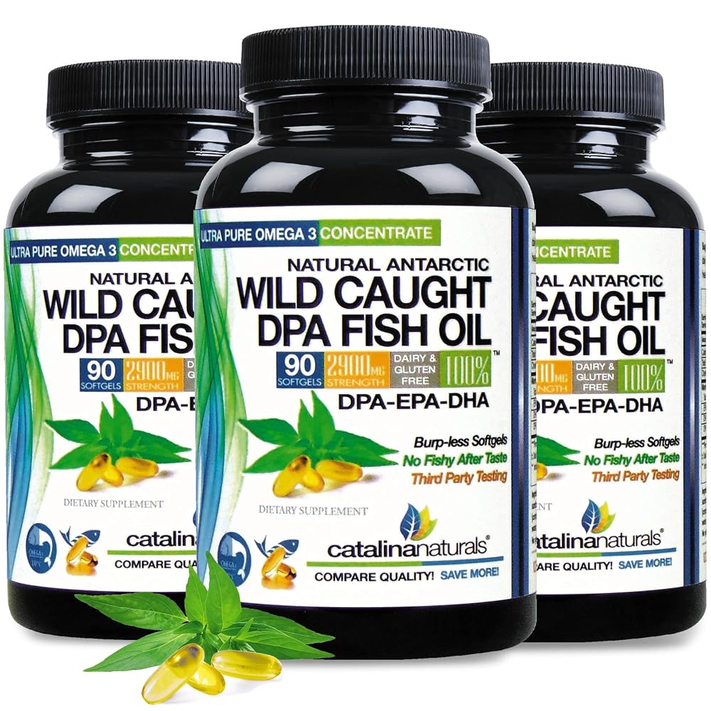 Catalina Naturals Omega-3 DPA Fish Oil 2900 mg - 180 Softgels - image 9