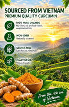 NANO-ORGANIX Organic Curcumin Powder from Vietnam - 5.2 oz - image 4