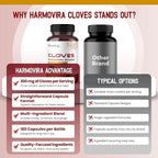 HarmoVira Cloves 7-in-1 Complex for Digestive & Immune Wellness - 180 Capsules - image 6