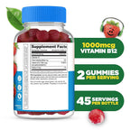 Lifeable Sugar Free Kids Vitamin B12 Gummies 1000 mcg - 90 Gummies - image 2