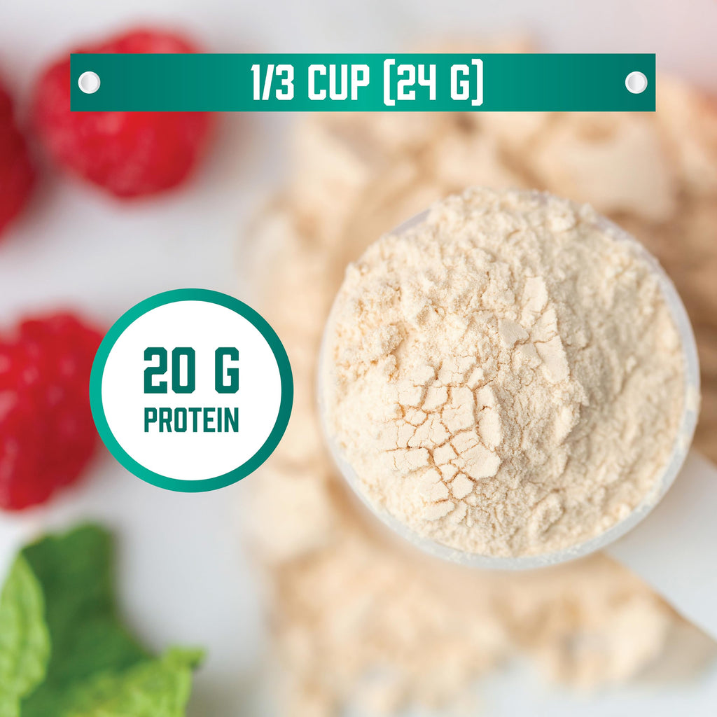 NOW Sports Soy Protein Isolate 20g Unflavored Powder - 1.2 lbs - image 4