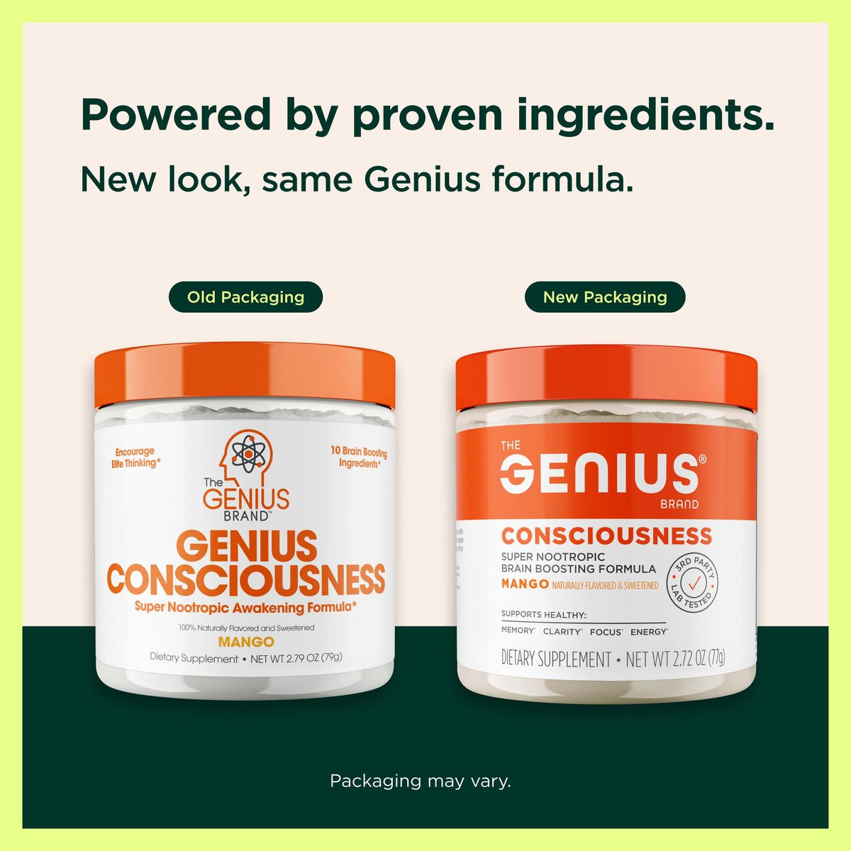 The Genius Brand Genius Consciousness - Super Nootropic Brain Booster