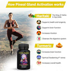 Kailash Herbals Haritaki Pineal Gland Activation Supplement - 100 Capsules - image 6