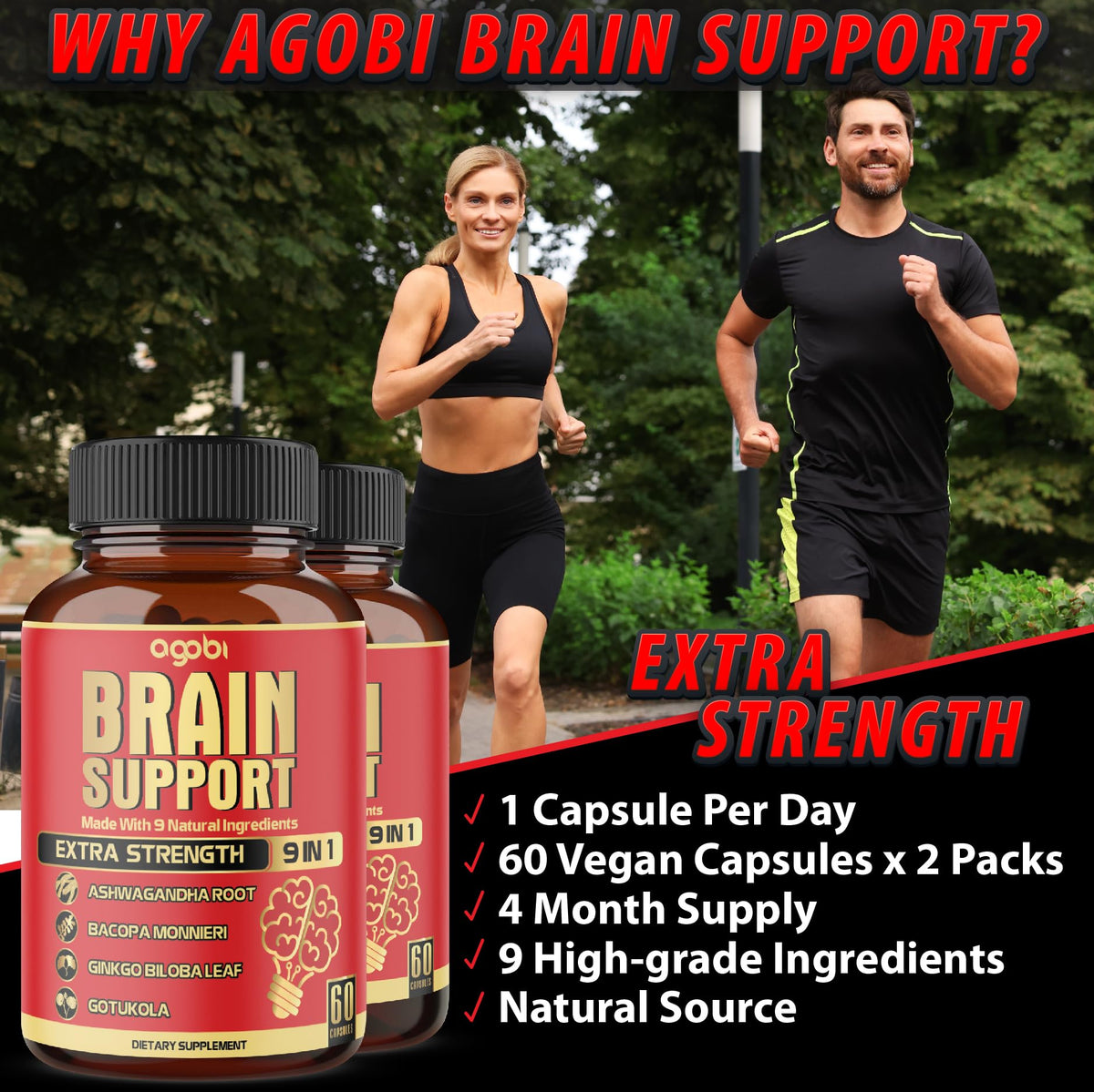 agobi 9-in-1 Brain Support Supplement - image 5