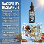 Clean Nutraceuticals Shilajit Drops Liquid with Sea Moss Ashwagandha - 2 Fl Oz - image 3