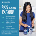 Havasu Nutrition Collagen Peptides Powder with Probiotics - 7.4 oz - image 7